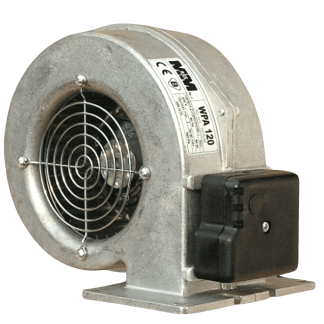Вентилятор для твердопаливного котла Egurra 33, 40, 50 квт WPA 120 М+М